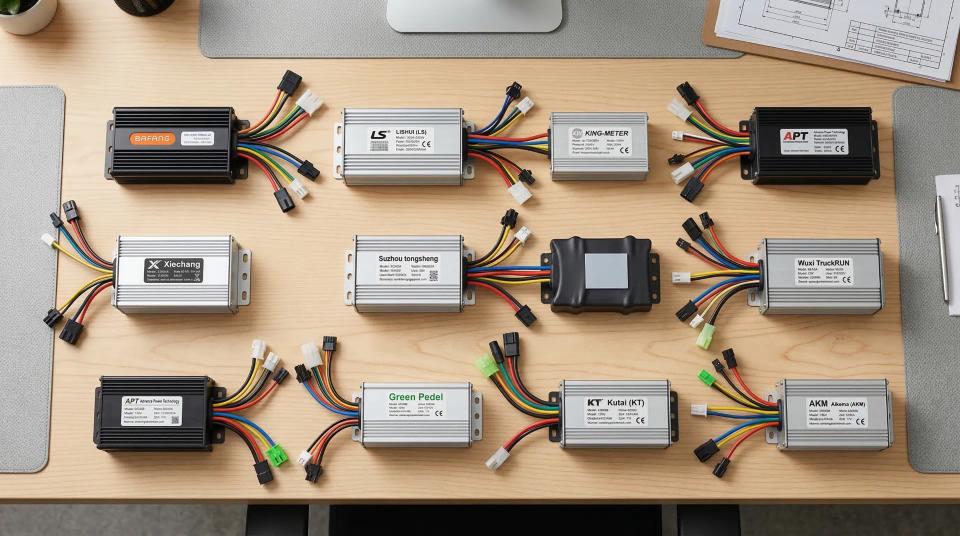 Top 10 E-Bike Controller Manufacturers in China: B2B Sourcing Guide to FOC Sine-Wave & CAN-Bus Systems