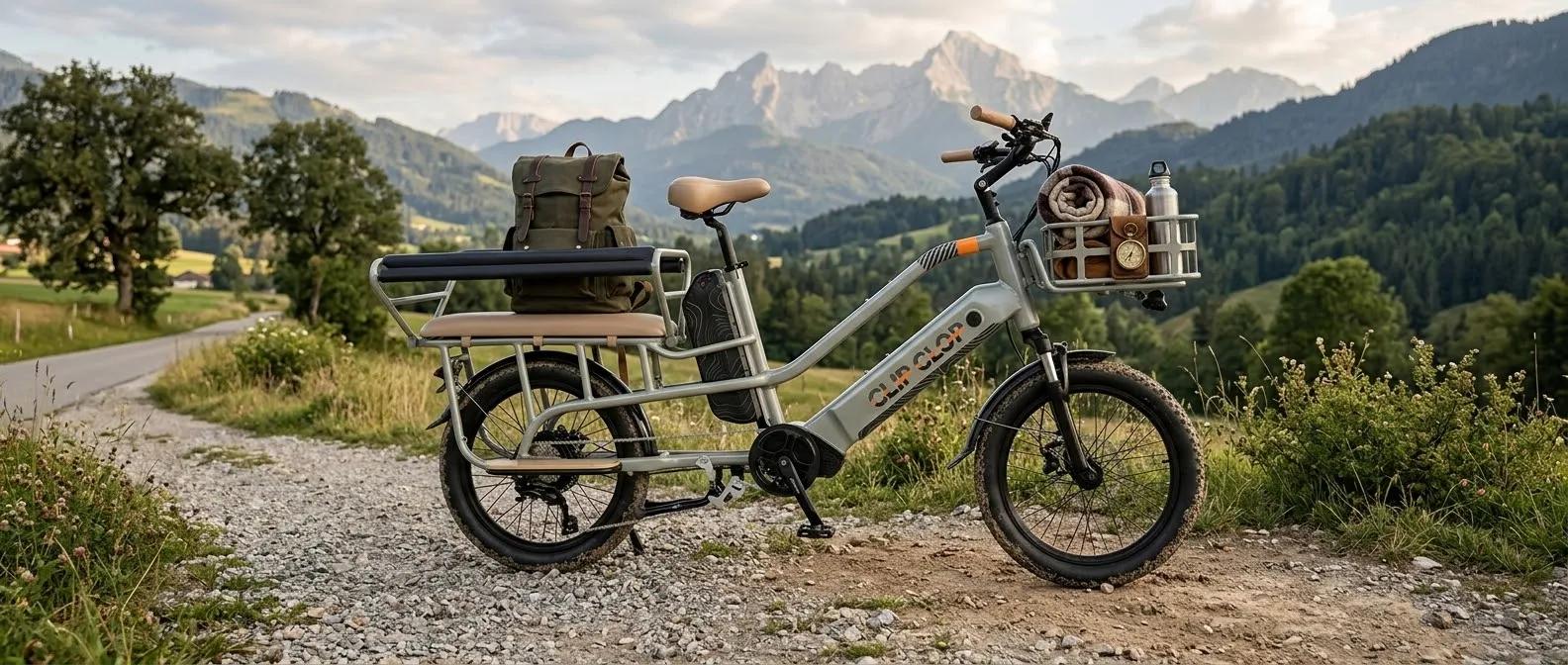 ClipClop CS04 Mid-Drive Dual-Battery · Cargo elektrische fiets — foto 1