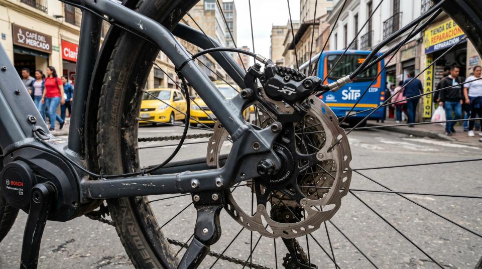 Commercial Electric Bicycle Hydraulic Brakes: Heat Dissipation, 4-Piston Calipers & Mountain Fleets